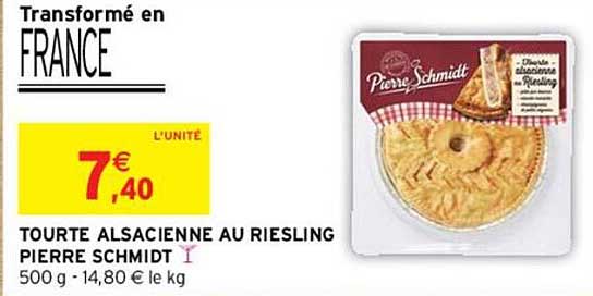 tourte alsacienne au riesling pierre schmidt