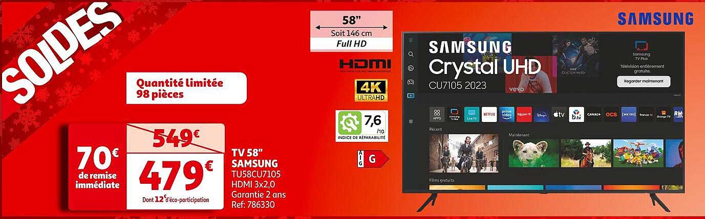 Tv 58" Samsung