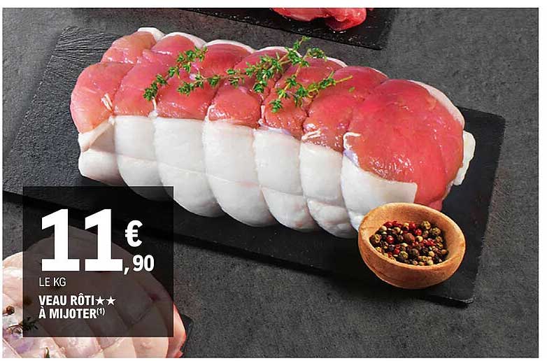 veau rôti**à mijoter