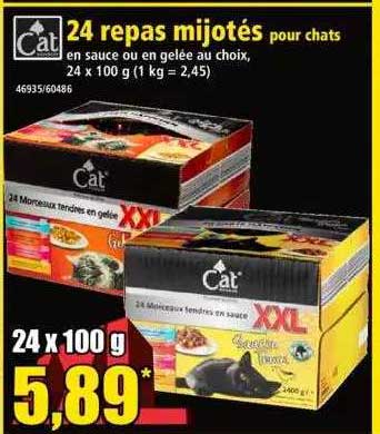 24 repas mijotés pour chats