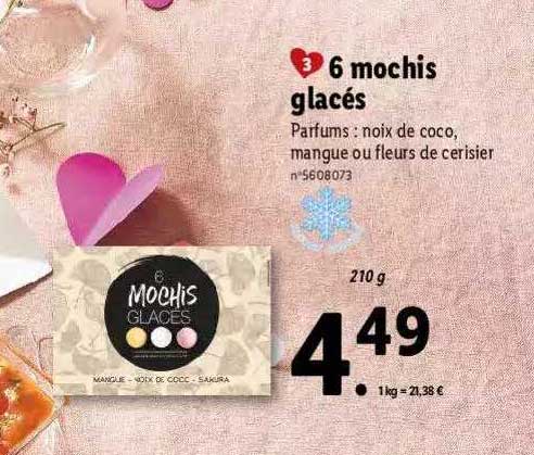 6 Mochis Glacés