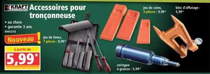 accessoires pour tronçonneuse kraft werkzeuge