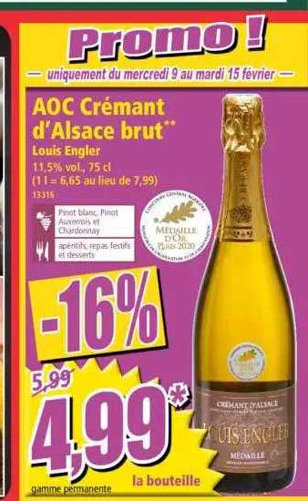aoc crémant d'alsace brut louis engler