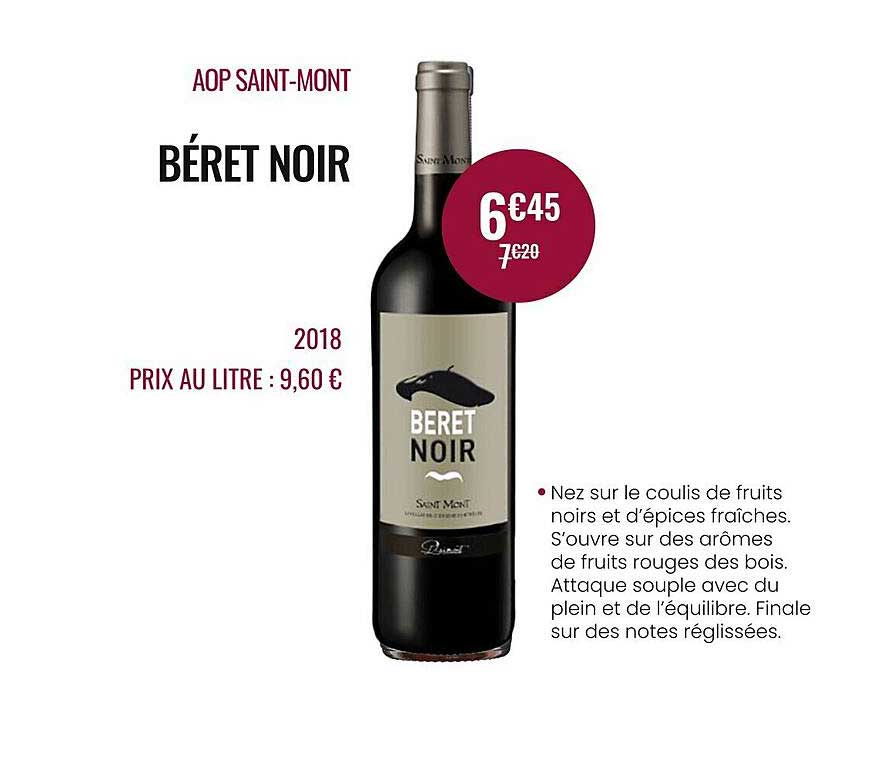 aop saint-mont béret noir