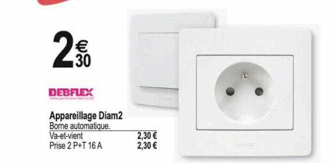 appareillage diam2 debflex