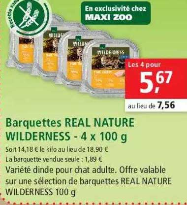 barquettes real nature wilderness
