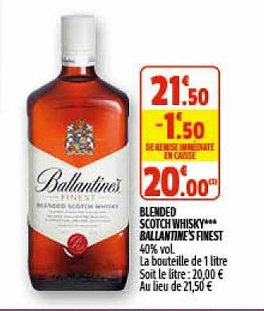 Blended Scotch Whisky Ballantine's Finest