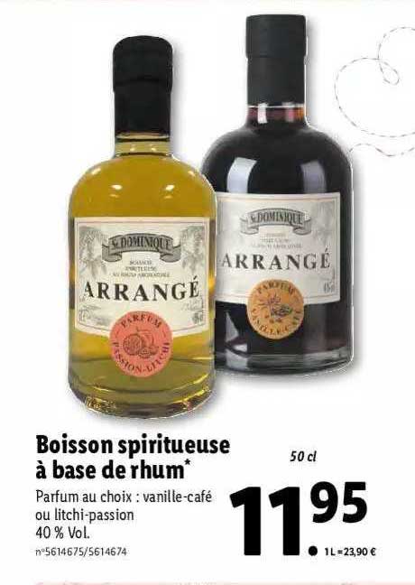 boisson spiritueuse à base de rhum