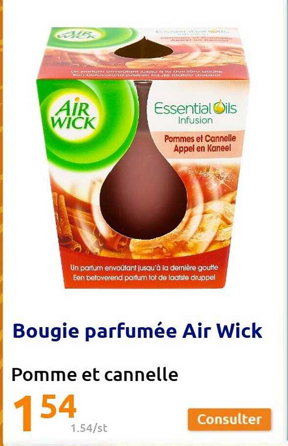 bougie parfumée air wick