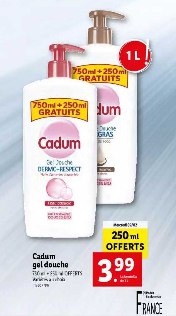 Cadum Gel Douche