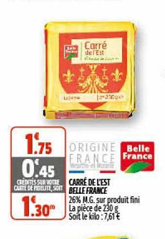 carré de l'est belle france