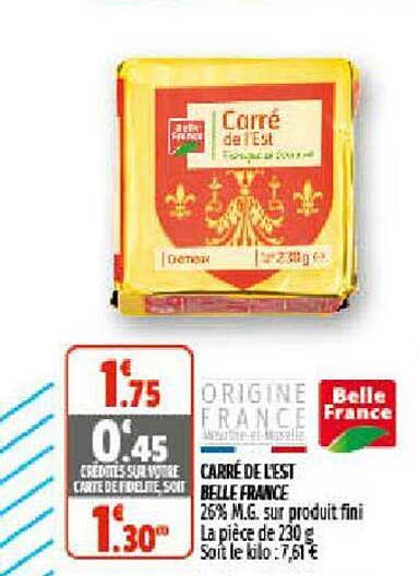 carré de l'est belle france