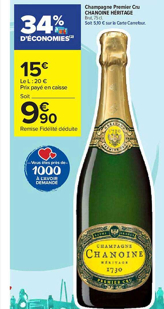 Champagne Premier Cru Chanoine Héritage