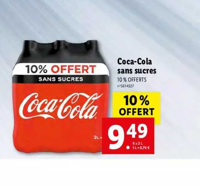 coca-cola sans sucres