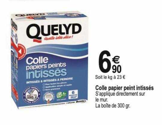 colle papier peint intissés