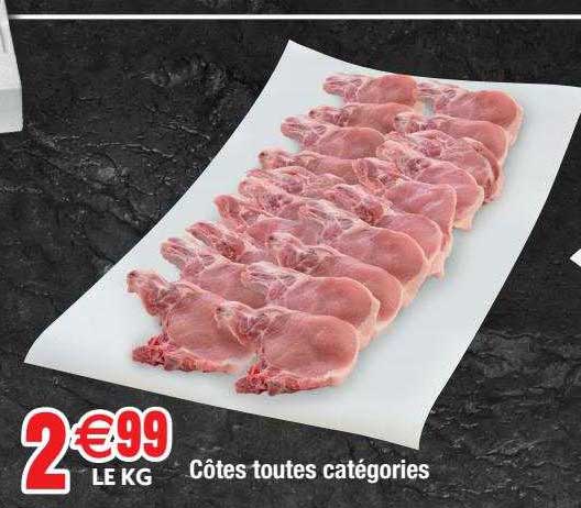 côtes toutes catégories
