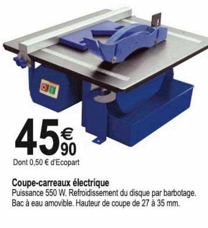 coupe-carreaux électrique