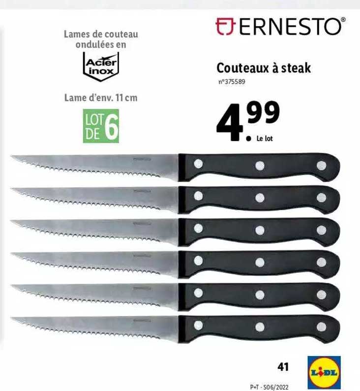 Couteaux à Steak Ernesto