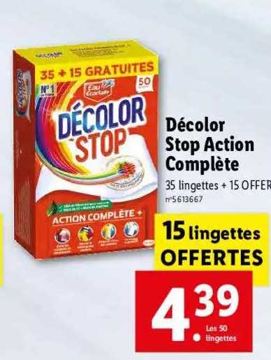 décolor stop action complète