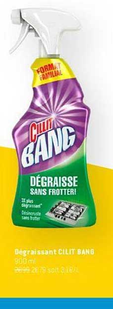 dégraissant cilit bang