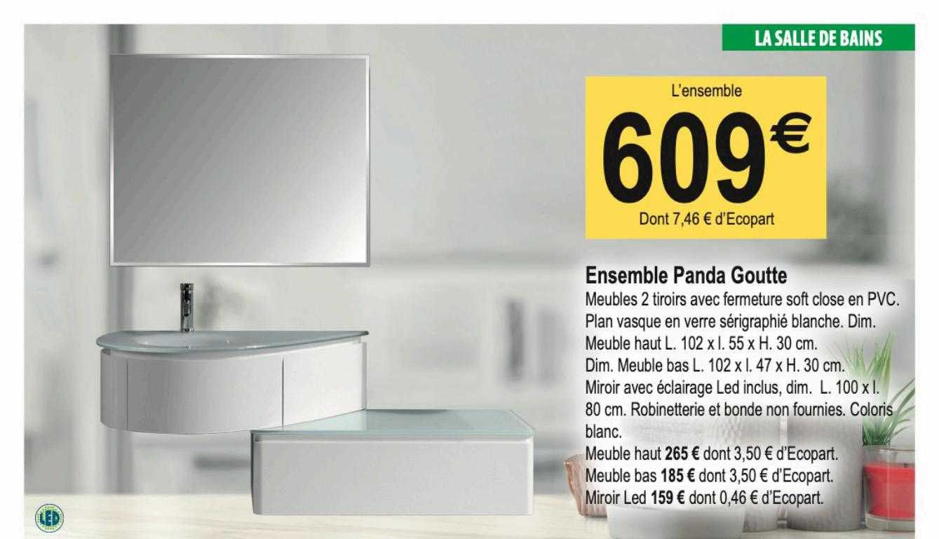 ensemble panda goutte