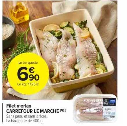 Filet Merlan Carrefour Le Marché