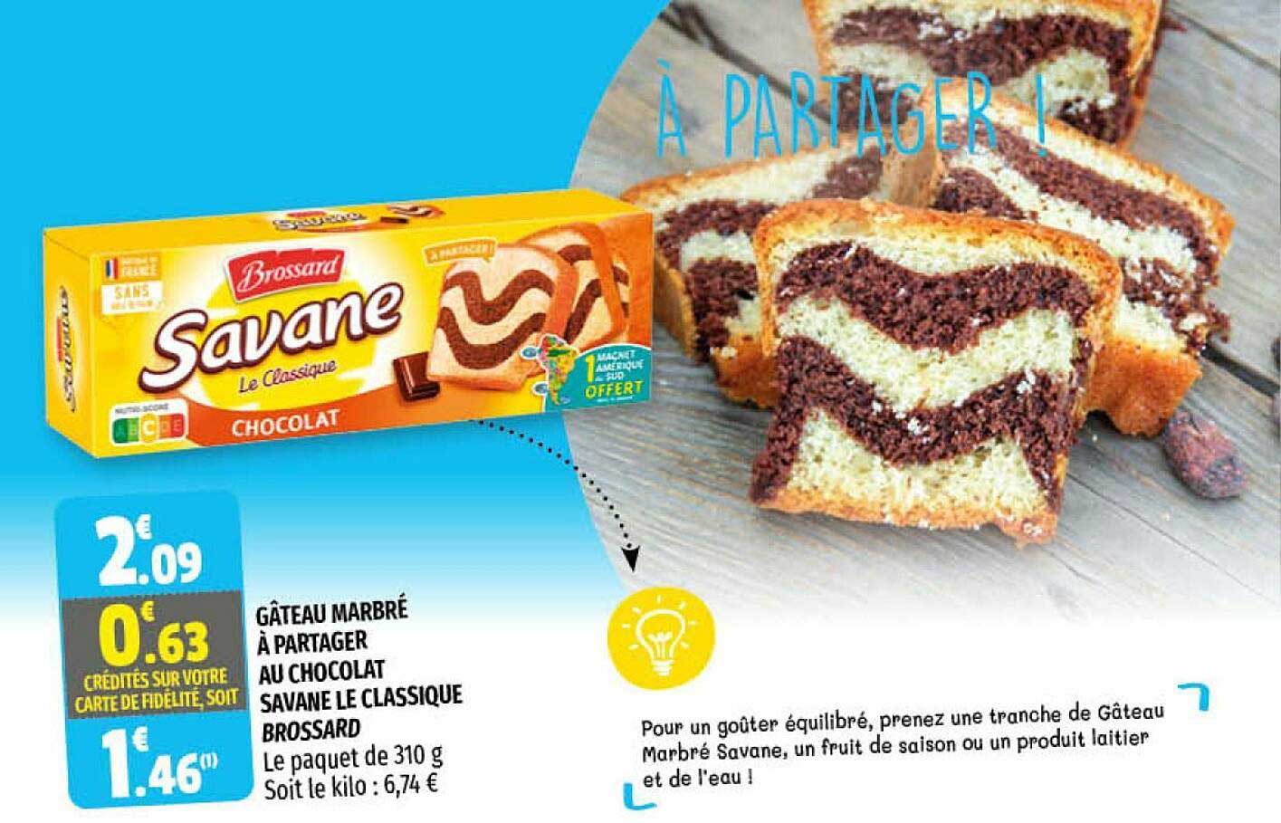 gâteau marbré à partager au chocolat savane le classique brossard