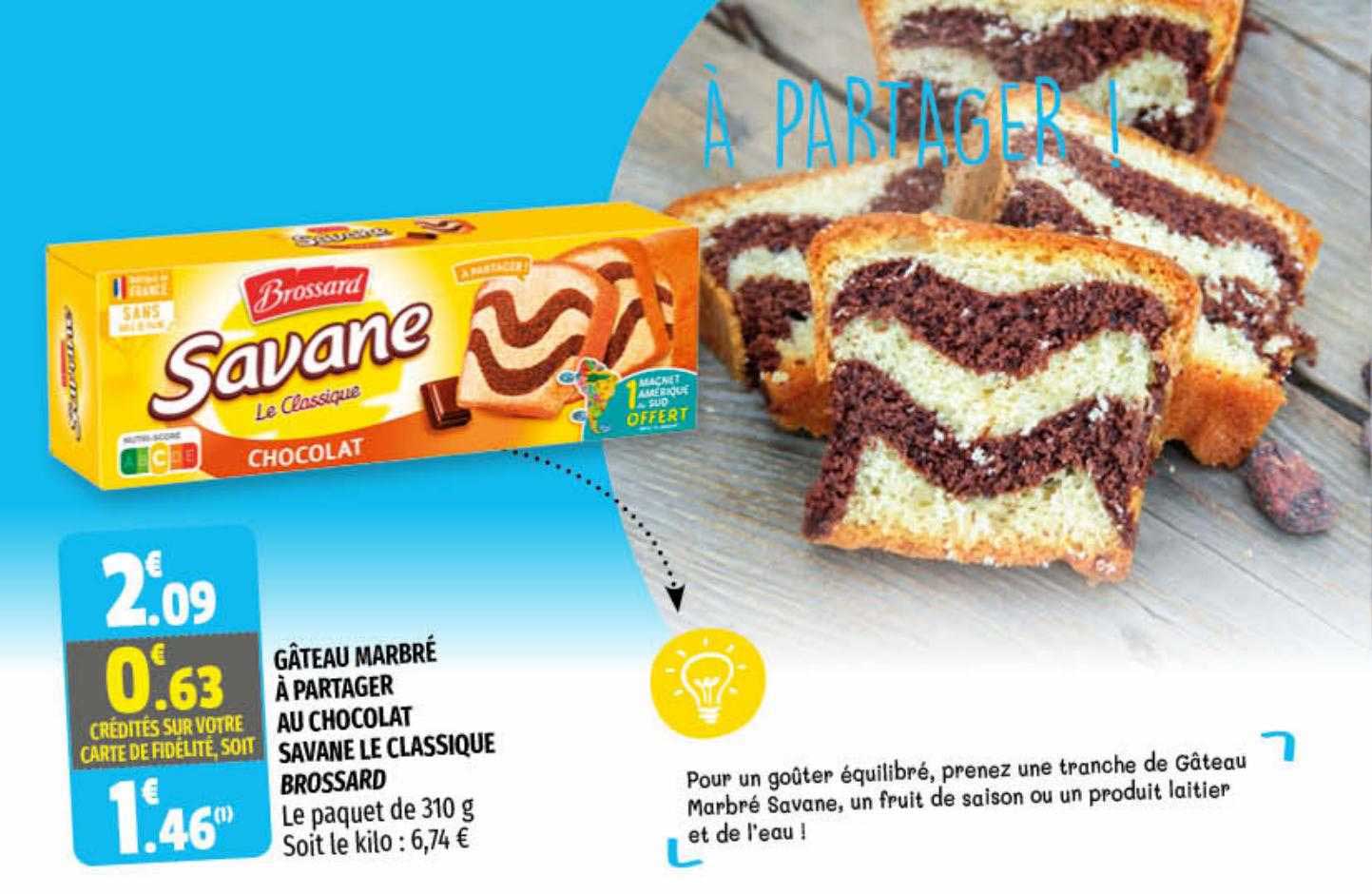 gâteau marbré à partager au chocolat savane le classique brossard