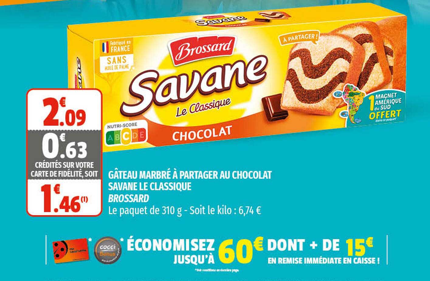 gâteau marbré à partager au chocolat savane le classique brossard
