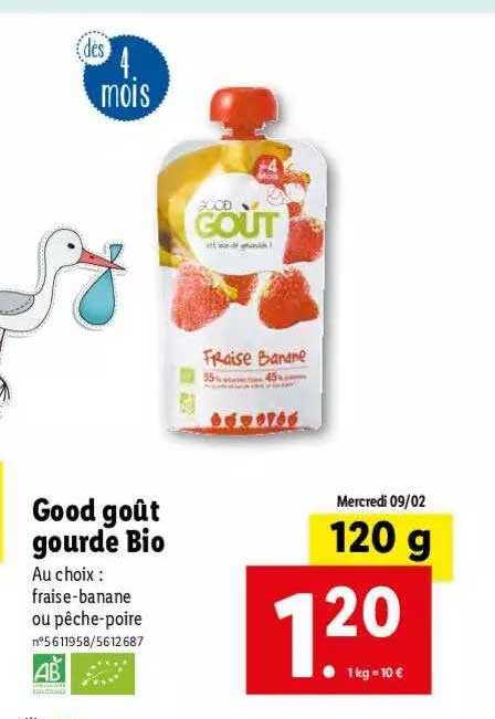 Good Goût Gourde Bio