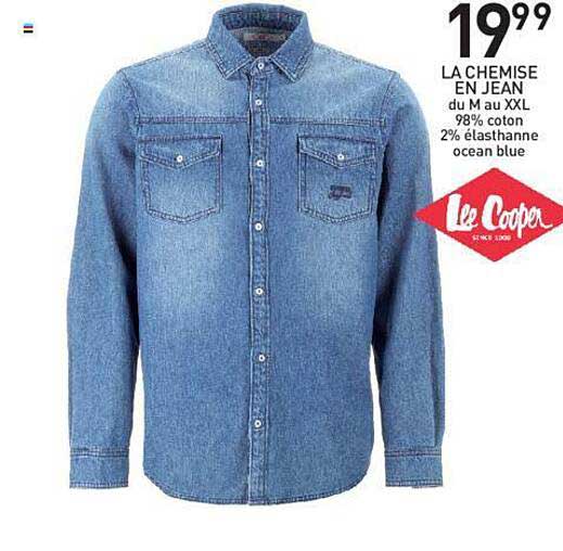 la chemise en jean lee cooper