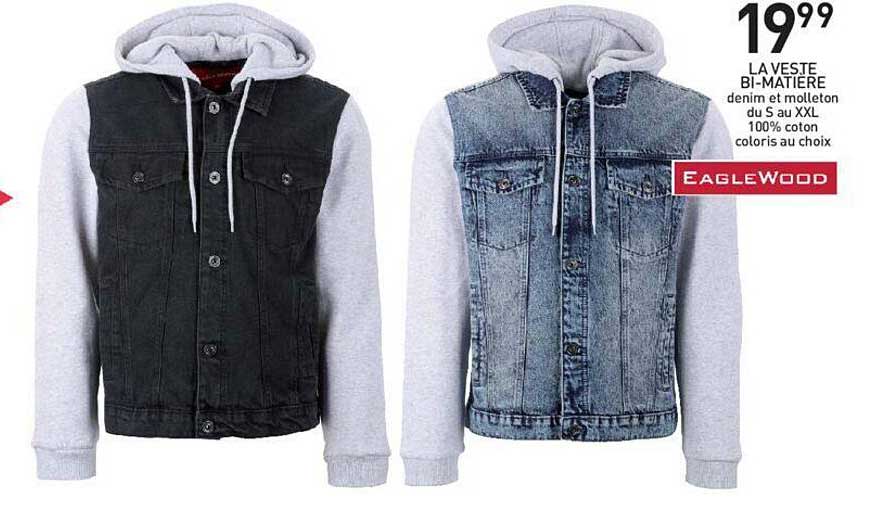 La Veste Bi-matière EagleWood