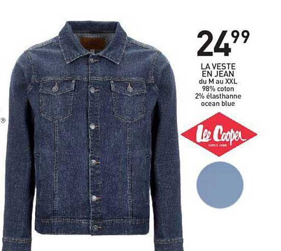 la veste en jean lee cooper