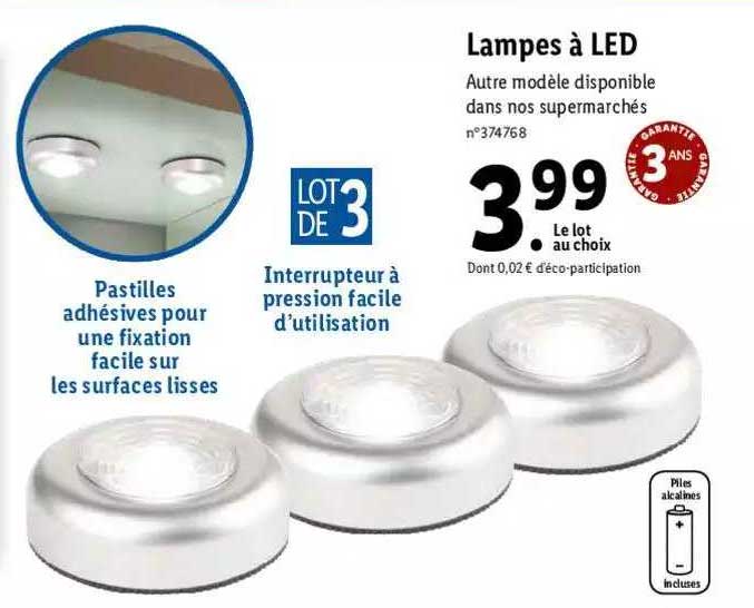 lampes à led