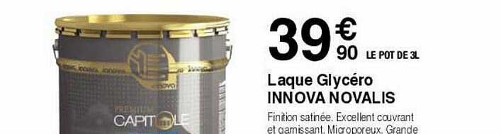 Laque Glycéro Innova Novalis