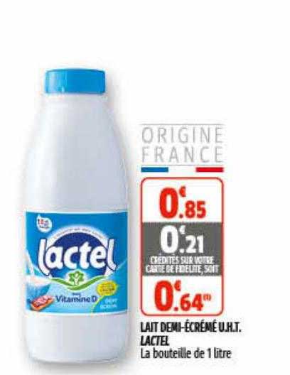 leti demi-écrémé u.h.t. lactel