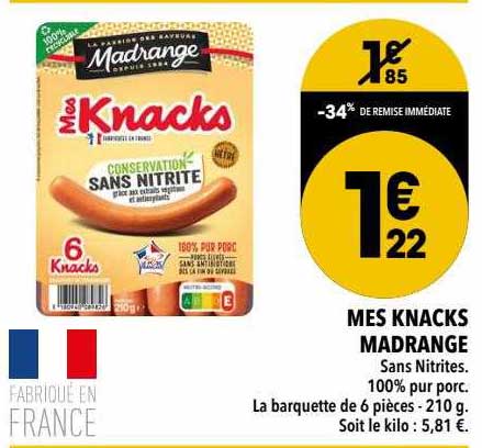 mes knacks madrange