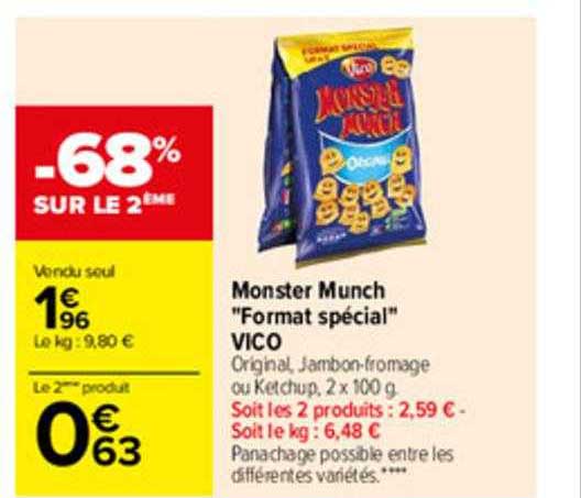 monster munch "format spécial" vico