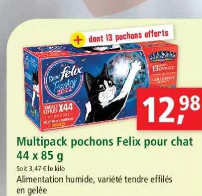 Multipack Pochons Felix Pour Chat