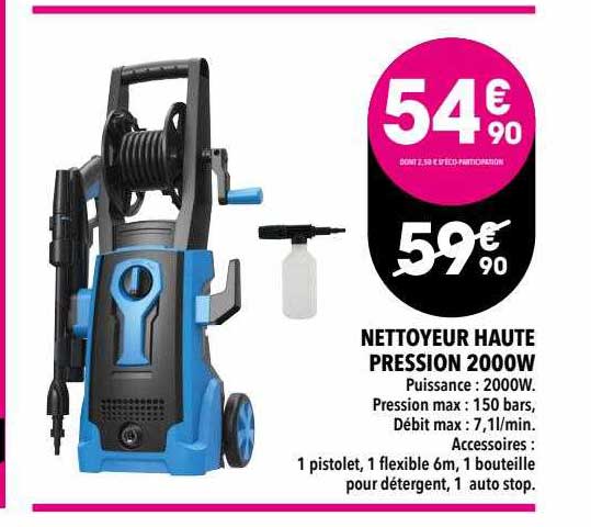 Nettoyeur Haute Pression 2000w