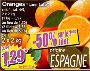 Oranges "lane Late"