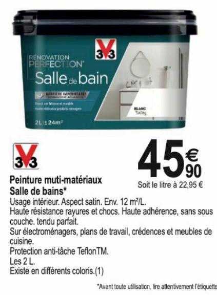 peinture multi-matériaux salle de bains v33
