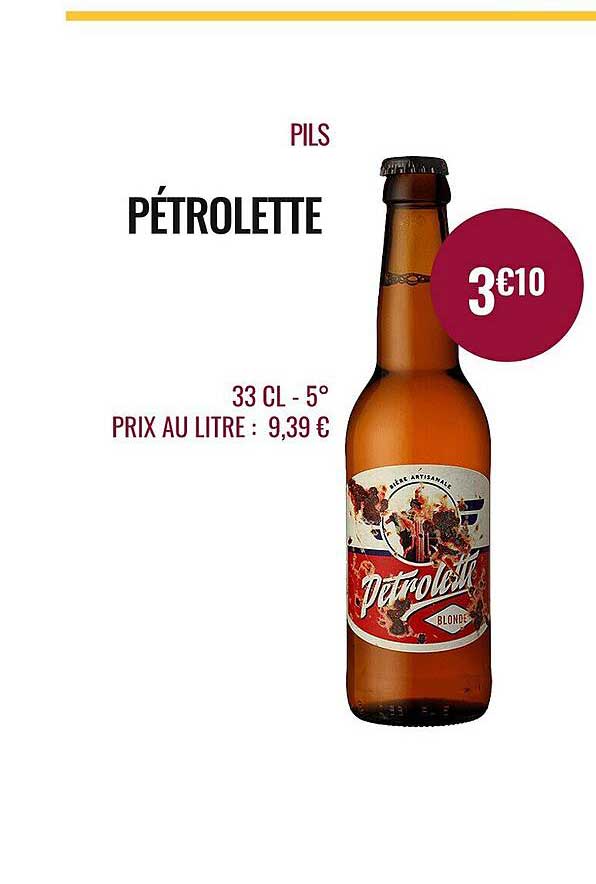 pils pétrolette