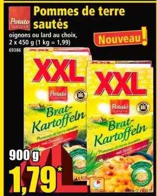 pommes de terre sautés potato