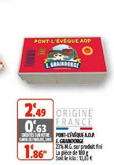 pont-l'évêque a.o.p. & graindorge