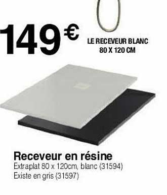 Receveur En Résine