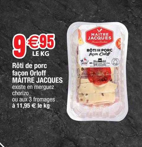 rôti de porc façon orloff maître jacques