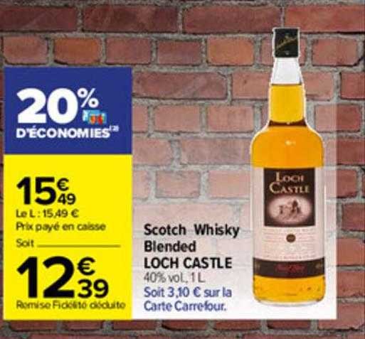 scotch whisky blended loch castle