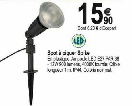 spot à piquer spike
