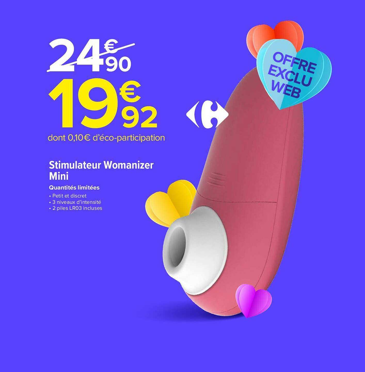 Stimulateur Womanizer Mini